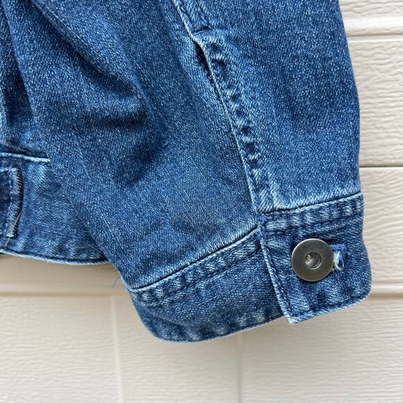 J.Jill Medium Wash Denim Jean Jacket 2X NO SIZE TAG - Picture 3 of 7